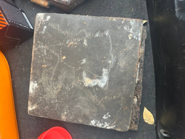 Чугунная плитка 30×30 см