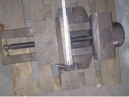 Тиски станочные пневматические с гидравлическим усилением 250 мм. ГМ-7201-0019-02