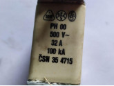 Предохранитель DEZ PH 00 500V 32A 100kA CSN 35 44715