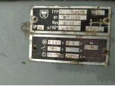Привод Задвижек TYP J11A9 ZSE PRAHA MEZ NÁCHOD ČSSR