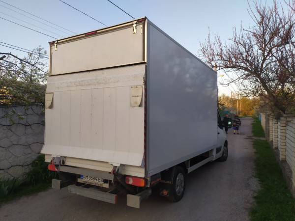 Грузоперевозки с гидробортом до 2 тонны Opel Movano